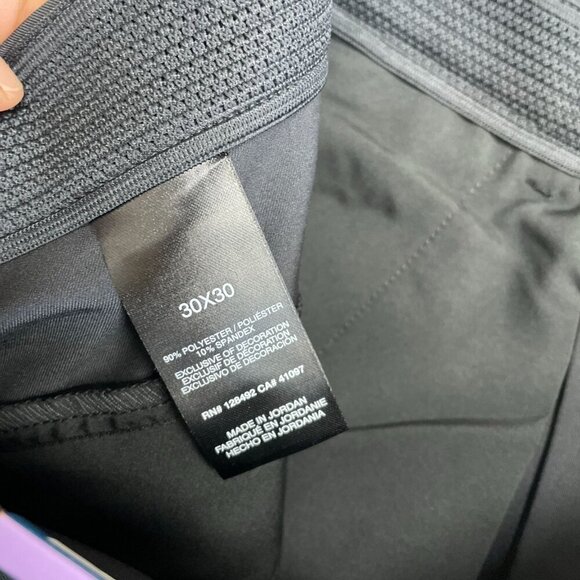 NEW Greg Norman Men's 30x30 Performance Black Pants Flex Waistband Comfort - Picture 7 of 9